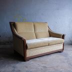 Art Deco Sofa With Ornate Design Elements thumbnail 14