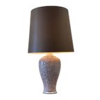 Xl Bruine Keramiek Tafellamp 91Cm Hoog - Schemerlamp - Lamp thumbnail 2