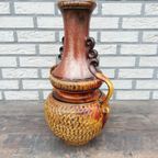 W-Germany Vloervaas Carstens 46Cm thumbnail 4