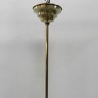 Art Deco Hanglamp Met Gemarmerde Glazen Kap thumbnail 15