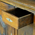 Antiek Eiken Dressoir, 1820S thumbnail 7