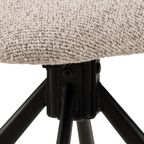 Koro Eetkamerstoel - Set Van 2 - Beige Bouclé thumbnail 3
