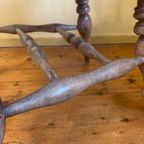Engelse Countryhouse Bureaustoel Stoel 19e Eeuws thumbnail 13
