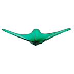 Vintage Glazen Murano Schaal Groen Mid-century 1970’s thumbnail 4