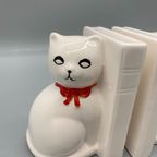 Vintage Boekensteunen Katten Keramiek thumbnail 3