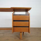 Rare Modernist Desk With Blue Top thumbnail 10