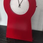Vintage Klok IKEA Ps Collectie Rood thumbnail 2