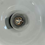 Vintage Melkglazen Hanglamp, Hustadt Leuchten 1970's thumbnail 10