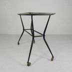 Rama Serveerwagen, Side Table, Jaren 50 thumbnail 10