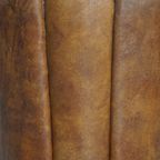 Comfortabele En Unieke Bruine Aviator Design Fauteuil Gemaakt Van Rundleer thumbnail 16
