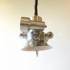 Vintage Herda Lamp Hanglamp Chroom Jaren 60 thumbnail 3