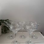 Set Van 5 Kristallen Champagne Glazen thumbnail 5