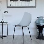 4x Vintage Tonneau Chairs Design By Pierre Guariche thumbnail 3