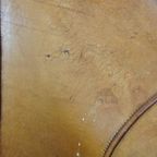 Karaktervolle, Charmante Vintage Schapenleren Clubfauteuil In Een Mooie Lichte Cognac Kleur thumbnail 8