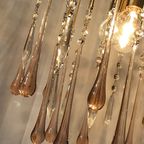 Roze Teardrop Murano Vintage Lamp thumbnail 5