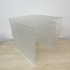 Set Of 4 Lucite Nesting Tables , 1970S thumbnail 10