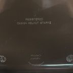 Vintage Helmut Starke Stapelbare Kuip Stoelen, High Gloss Bruin. thumbnail 3