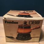 Retro Fondue Set Bruin & Oker Obo thumbnail 3