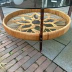 Rattan En Glazen Coffeetable thumbnail 7