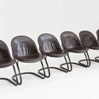 Vintage Eetkamer Stoelen Gastone Rinaldi Voor Thema Italy, Jaren 70, Set Van 6 thumbnail 10