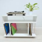 Vintage Kast 1970 Tv Meubel Lp Kast Tv Meubel Mid Century thumbnail 3