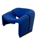 Pierre Paulin’S Blue F598 Groovy M-Chair For Artifort 1970 thumbnail 2