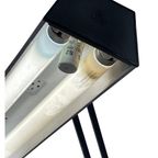 Luxo - Desk Or Drafting Lamp With Two Fluorescent Bulbs - Industrial Design - Original And Marked thumbnail 4