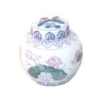 Vintage Set Van 2 Chinese Gemberpotten, Jaren '70 thumbnail 5