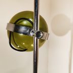 Vintage Green Eye Ball Floor Lamp By Herda, The Netherlands , 1960S thumbnail 7