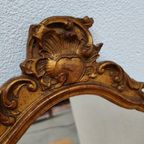 Vintage Hollywood Regency Barok Rococo Spiegel Kuifspiegel 5 thumbnail 18