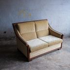 Art Deco Sofa With Ornate Design Elements thumbnail 8