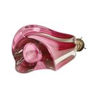 Paarse Roze Tafellamp Kristal Val Saint Lambert Swirl Jaren 60 thumbnail 13
