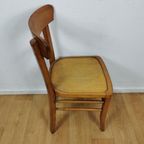 Vintage Houten Bistrostoelen, Café Stoelen, Eetkamerstoelen Set Prijs thumbnail 12