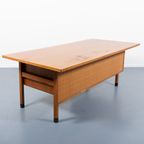 1960’S Scandinavian Modern Oak Desk / Bureau From Atvidabergs thumbnail 10