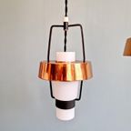Trio Van Scandinavische Hangers In Opaline En Kopermetaal thumbnail 11