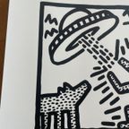 Keith Haring Untitled, 1982 Dogs With Ufo’s Licensed By Artestar, New York thumbnail 4