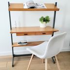 Vintage Modulair, Vrijstaand Wandsysteem, Secretaire Olof Pira thumbnail 2