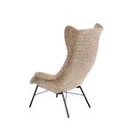 Vintage Miroslav Navratil Wingback Lounge Fauteuil Voor Ton thumbnail 5