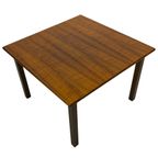 Vintage Salontafel Compact Palissander Jaren 70 Design thumbnail 7