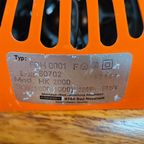 Vintage Oranje Ventilator Kachel thumbnail 9