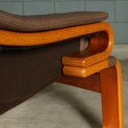 Deense “apollo” Fauteuil Met Hocker – Svend Skipper – Jaren 70 thumbnail 6