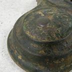 Art Deco Bistrotafel, Tuintafel Op Gietijzeren Voet thumbnail 21