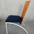 6x Vintage ‘memphis’ Stoelen thumbnail 4