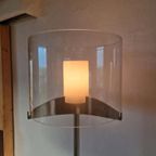 Italiaanse Design Vloerlamp Met Glazen Kap En Diffuser thumbnail 3