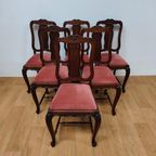 Vintage Louis Xv Stoelen Eettafelstoelen Eetkamerstoelen 507 thumbnail 5