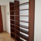 Boekenkast Mahonie Gefineerd Verstelbare Schappen thumbnail 2