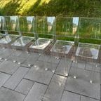 6 La Marie Chairs By Philippe Tarck For Kartell thumbnail 4