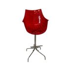 Christophe Pillet - Driade - Meridiana - Hard Plastic Design Bar Stool On Four-Legged Base - Bar thumbnail 3