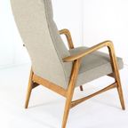 Vintage Fauteuil Herenmodel' Duivendrecht New Upholstery | 2 Stuks Op Voorraad thumbnail 15