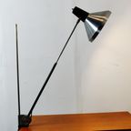 Mid Century Telescopic Desk Lamp By H. Busquet For Hala Zeist, 1950S thumbnail 2